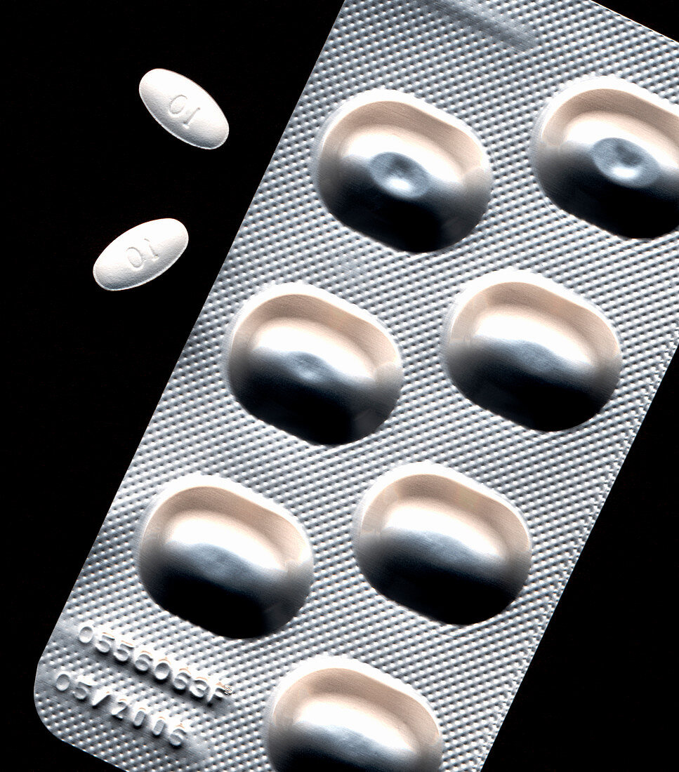Statin cholesterol-lowering pills