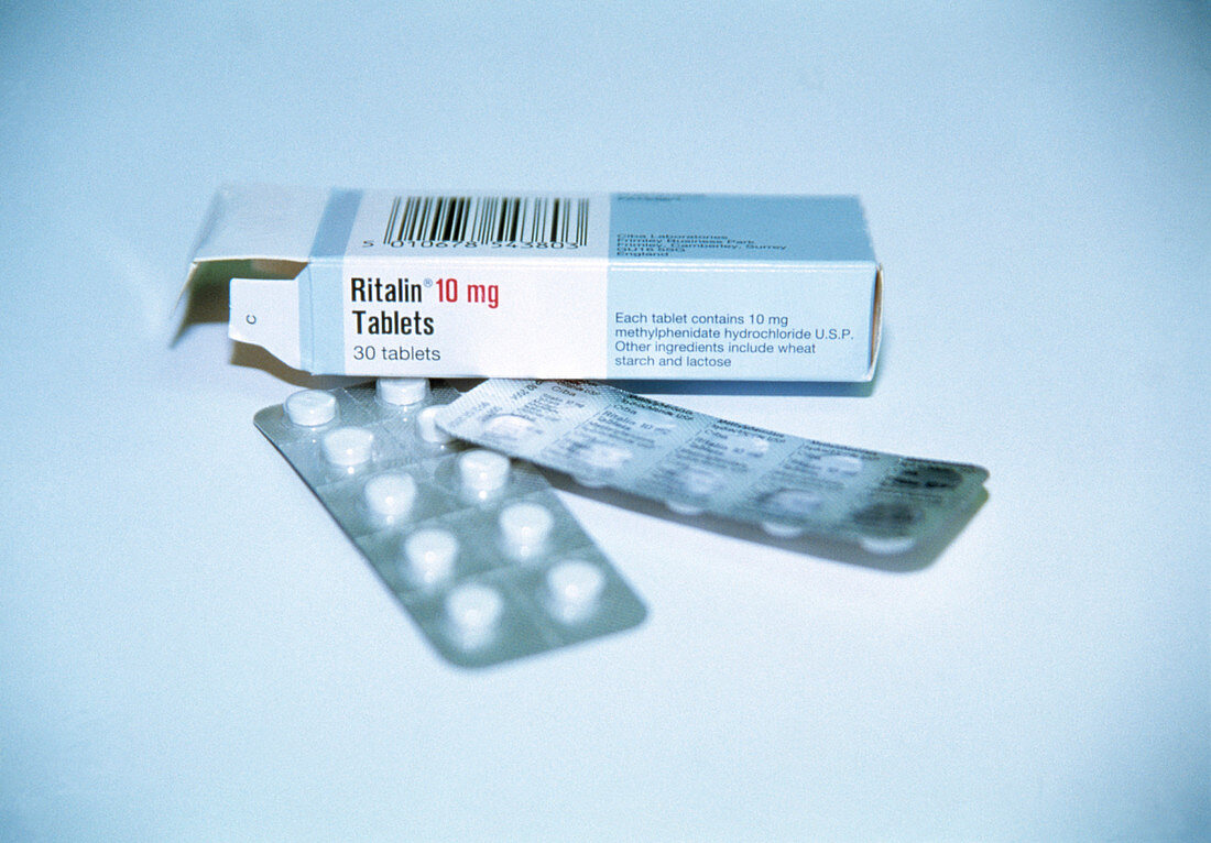 Ritalin stimulant pills