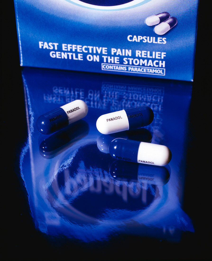Panadol painkilling capsules
