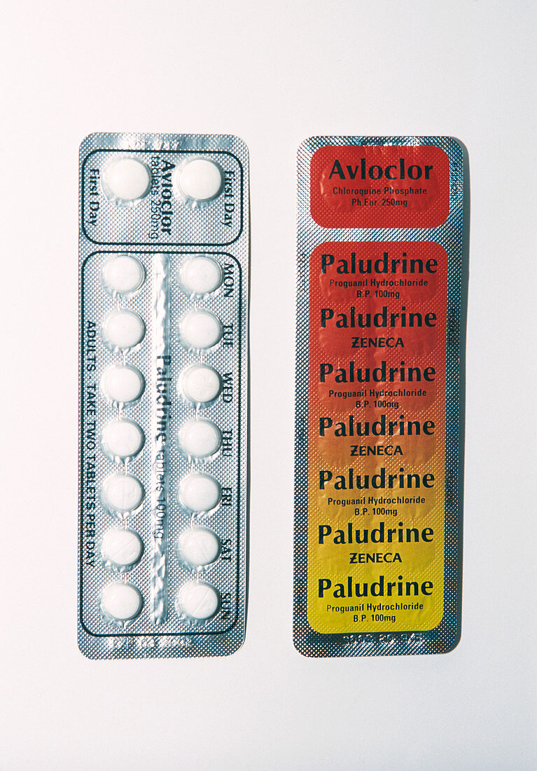 Antimalarial pills