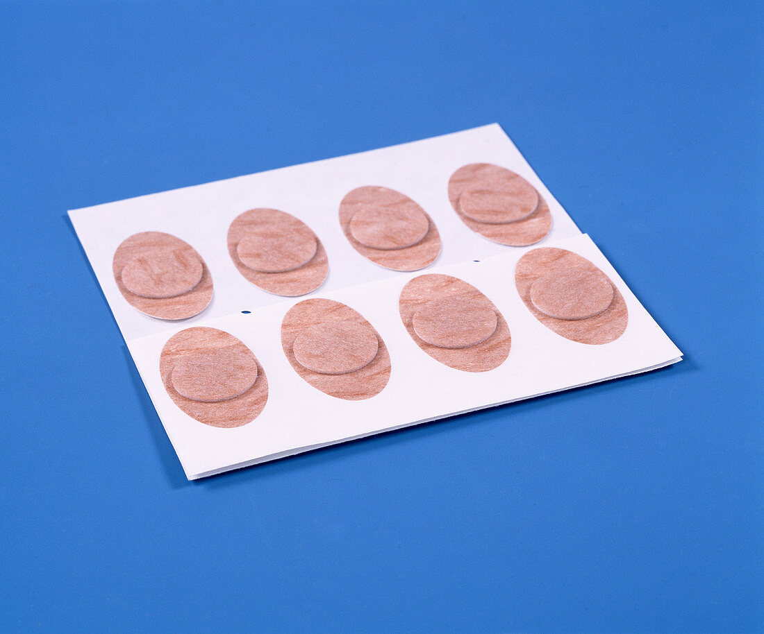 Bioelectromagnetic pain relief patches