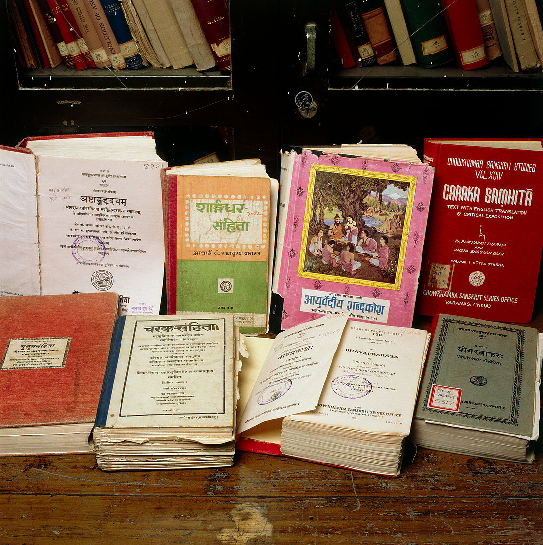Traditional Indian medicine (Ayurvedic) textbooks
