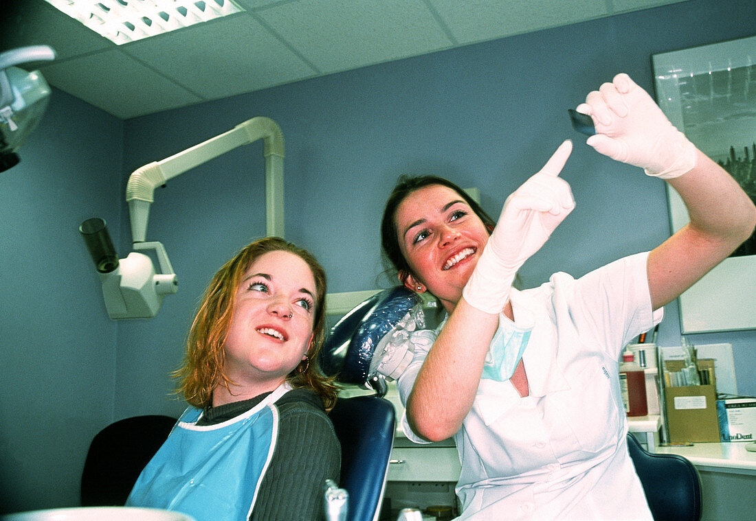 Examining dental X-ray