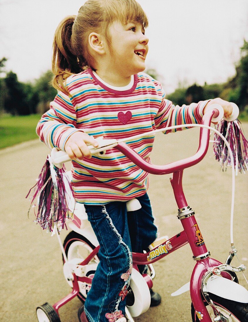 Girl playing