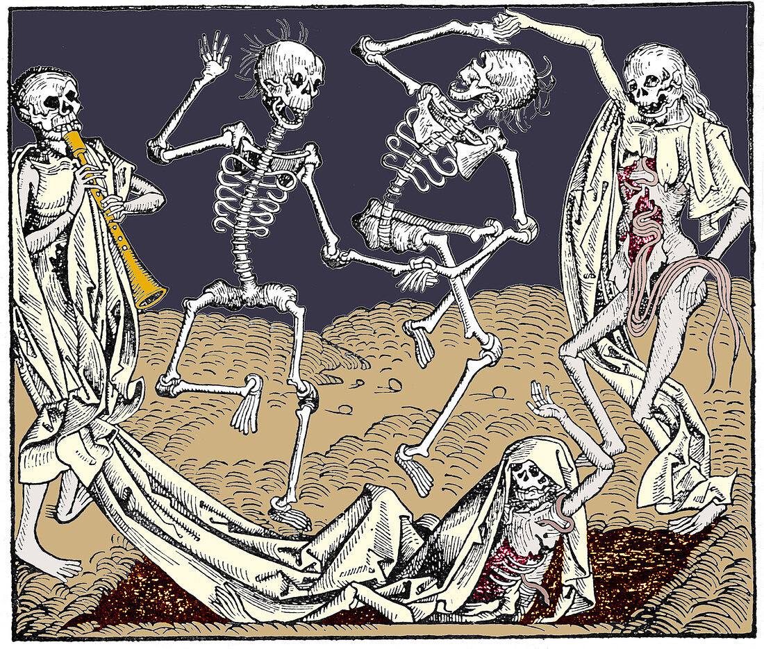 The Dance of Death,allegorical artwork
