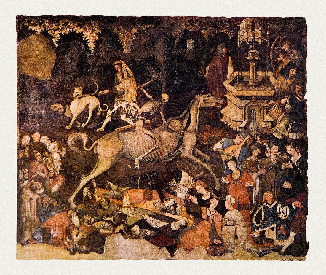 The Triumph of Death,Medieval fresco