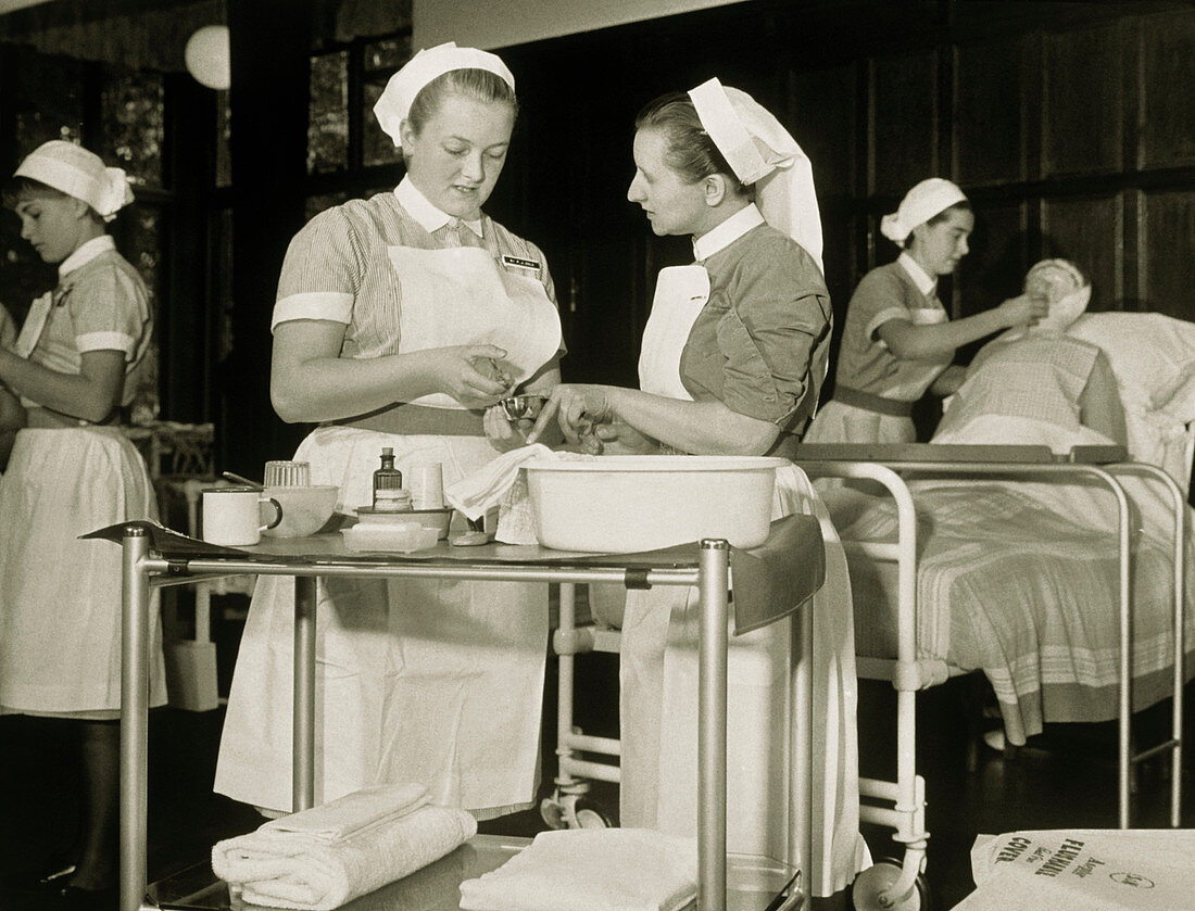 Training of nurses,1966