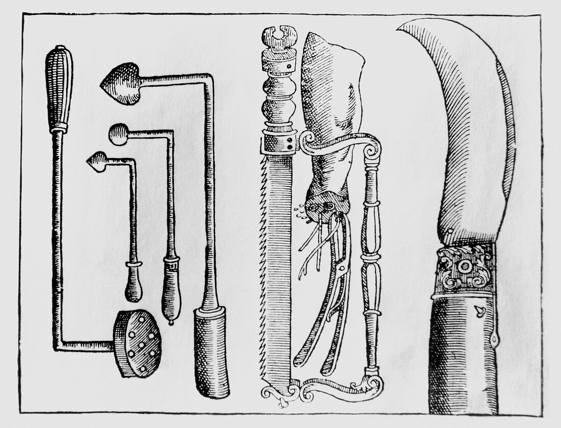 Surgical instruments for amputation