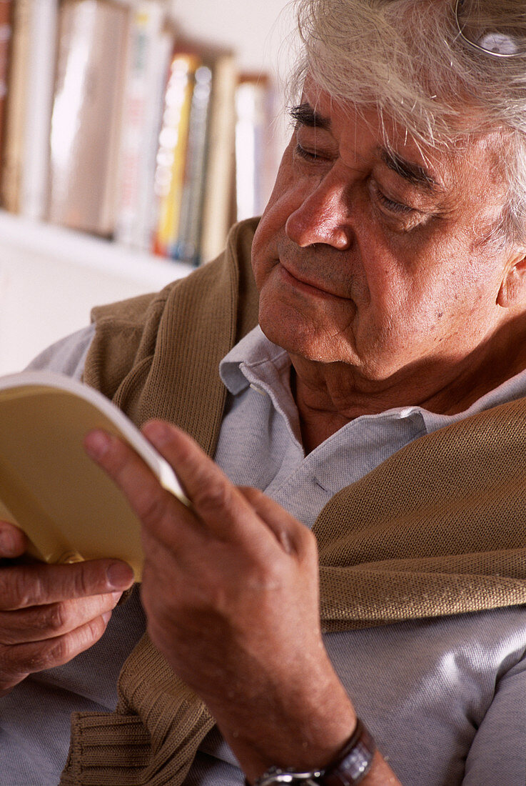 Man reading