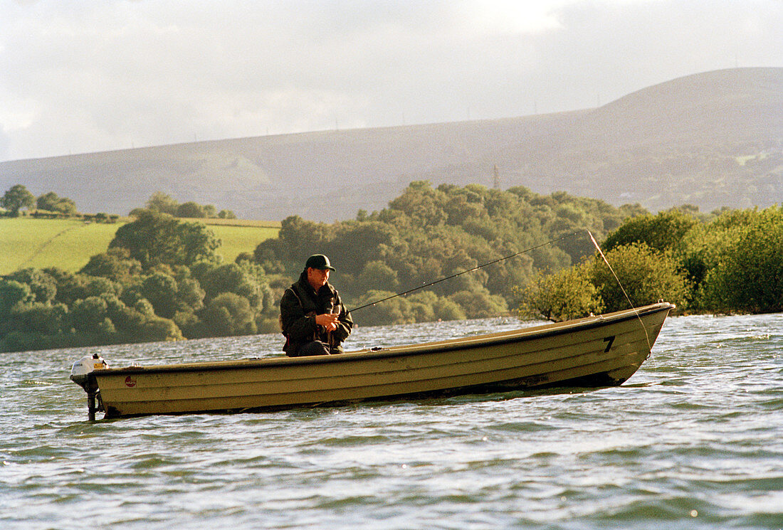 Man fishing