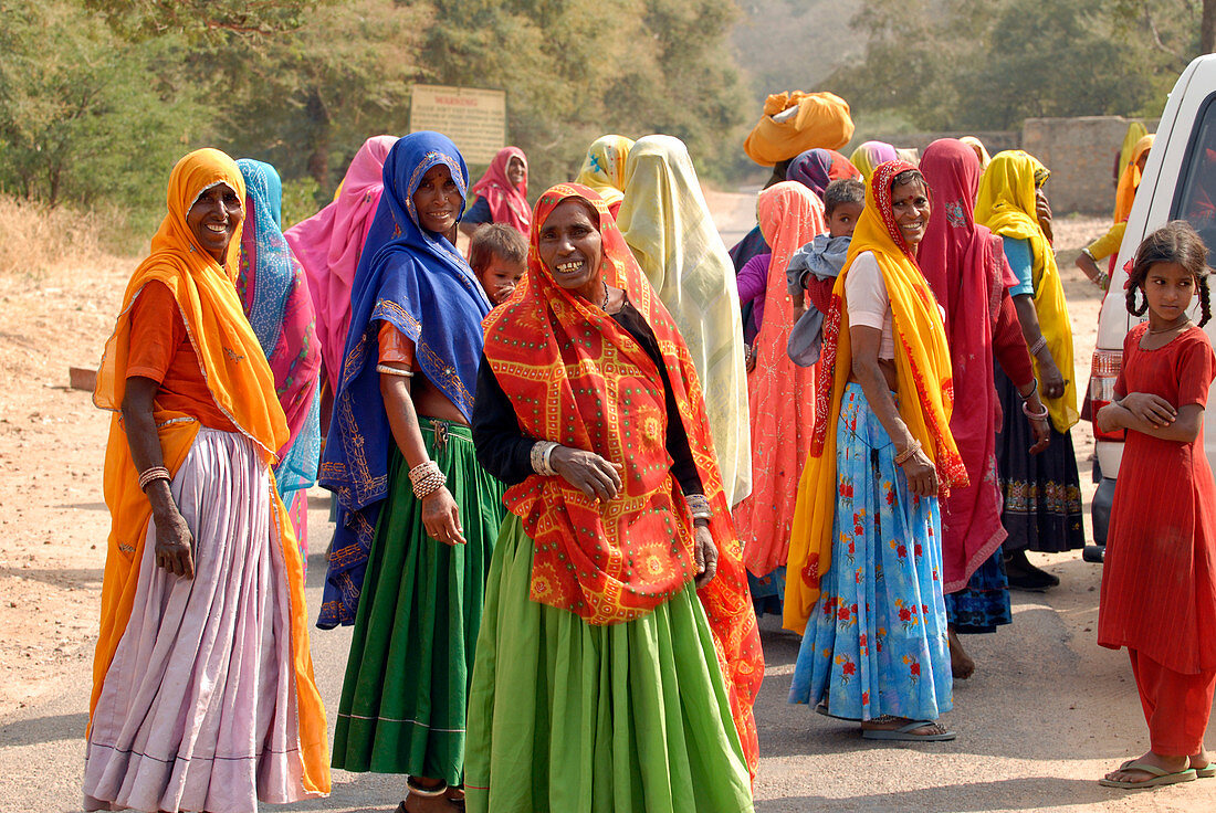 Group of Indian women