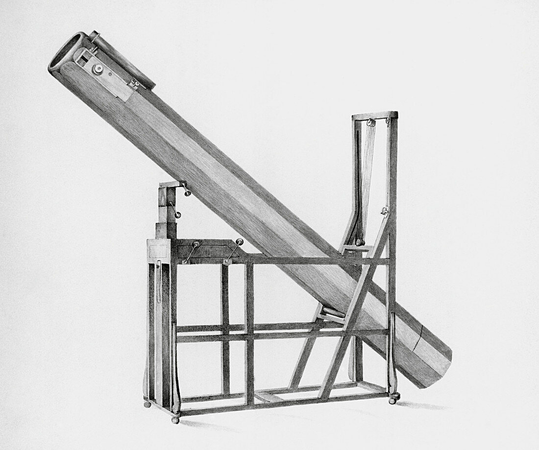 Herschel's 10-foot telescope