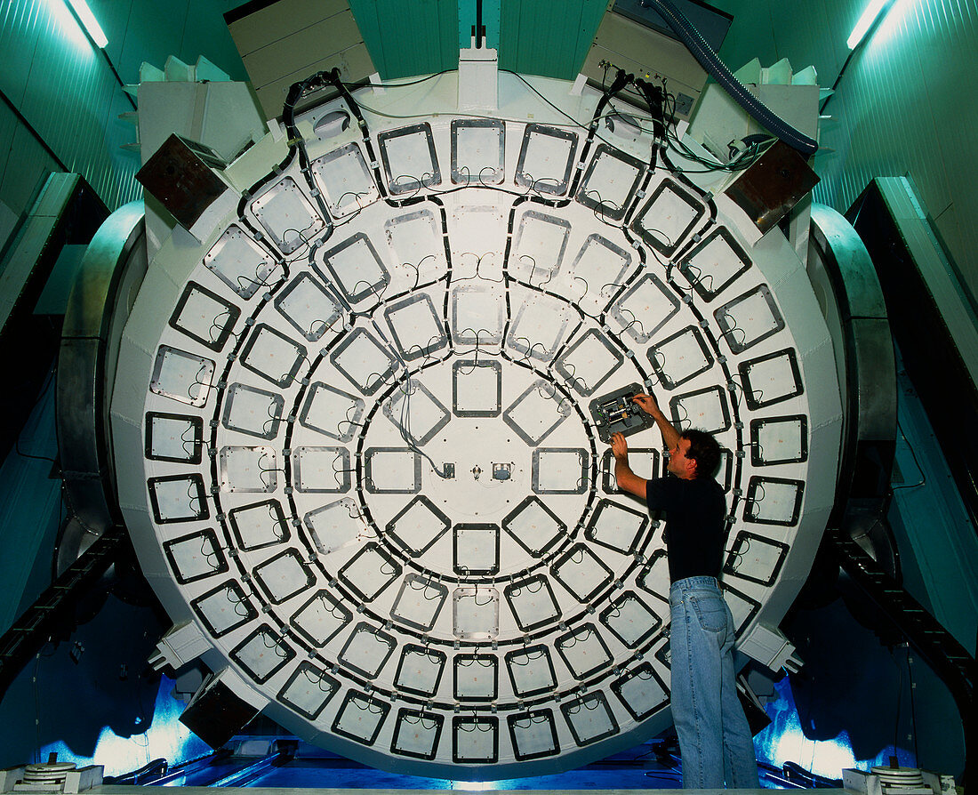New Technology Telescope's mirror actuators