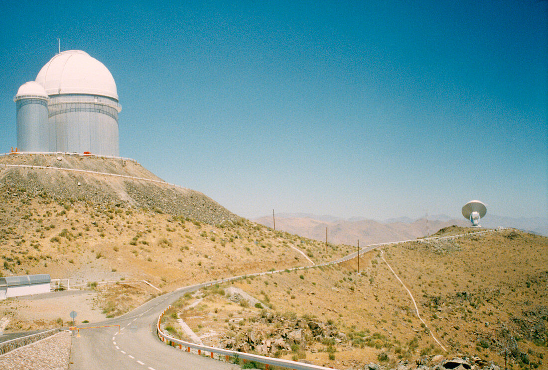 La Silla telescope dome