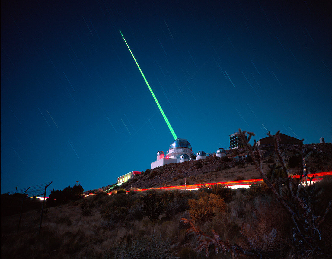 1.5m telescope with laser,Starfire Optical Range