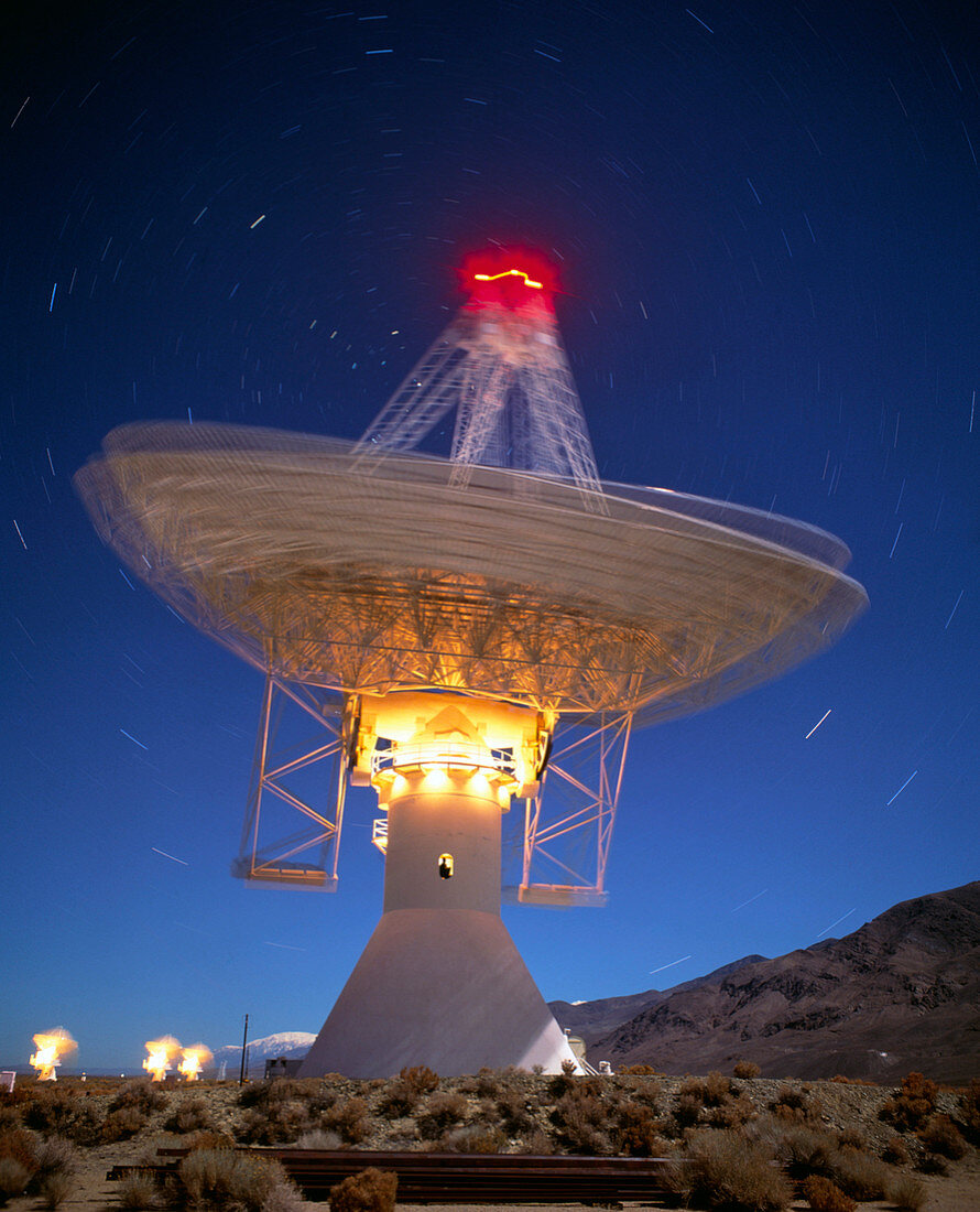 Cosmic microwave telescope,Owens Valley,