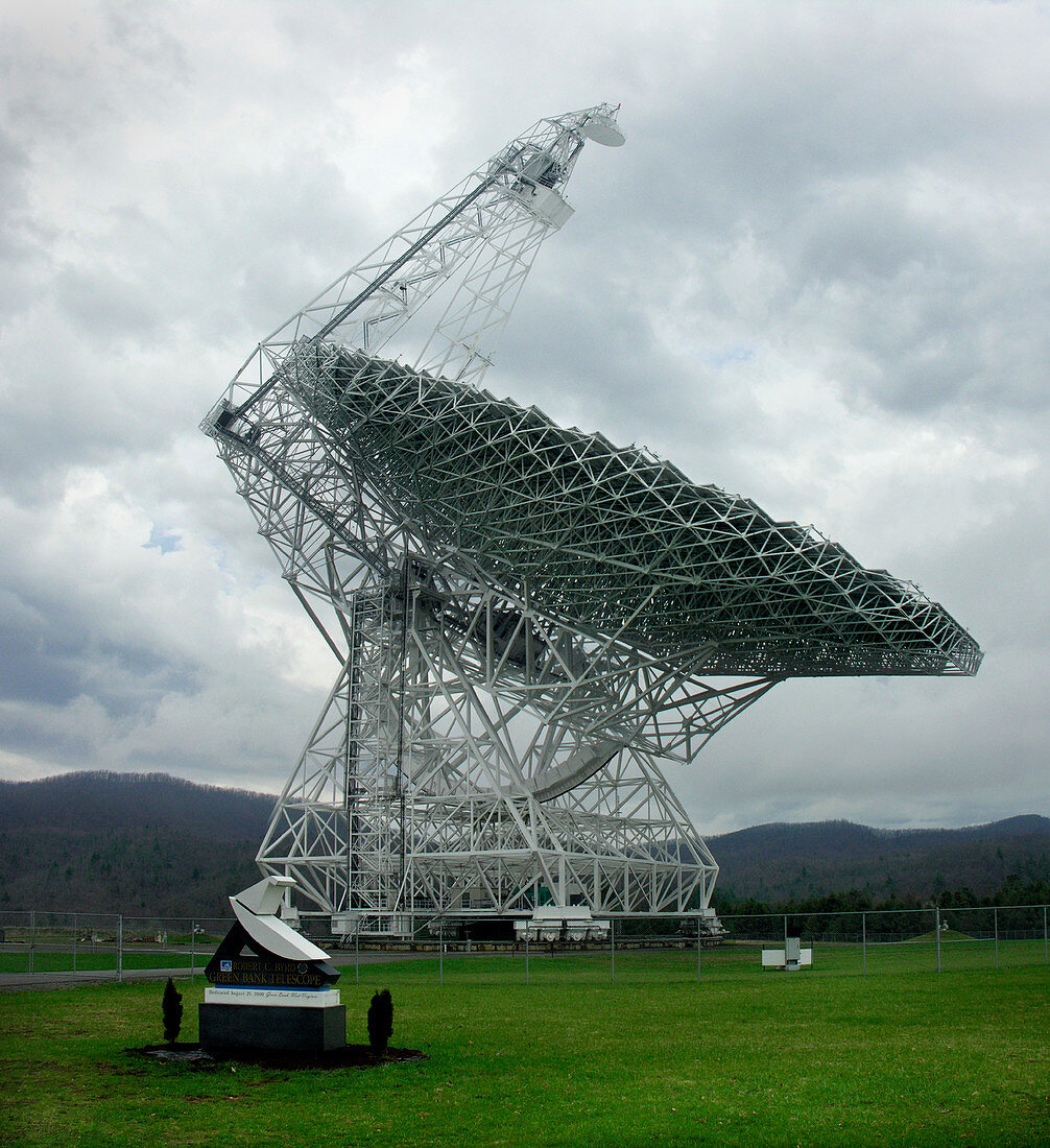 Green Bank radio telescope,West Virginia