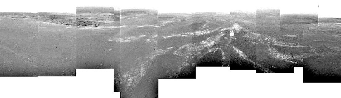 View of Titan from Huygens