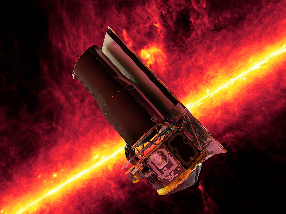 Spitzer Space Telescope,artwork