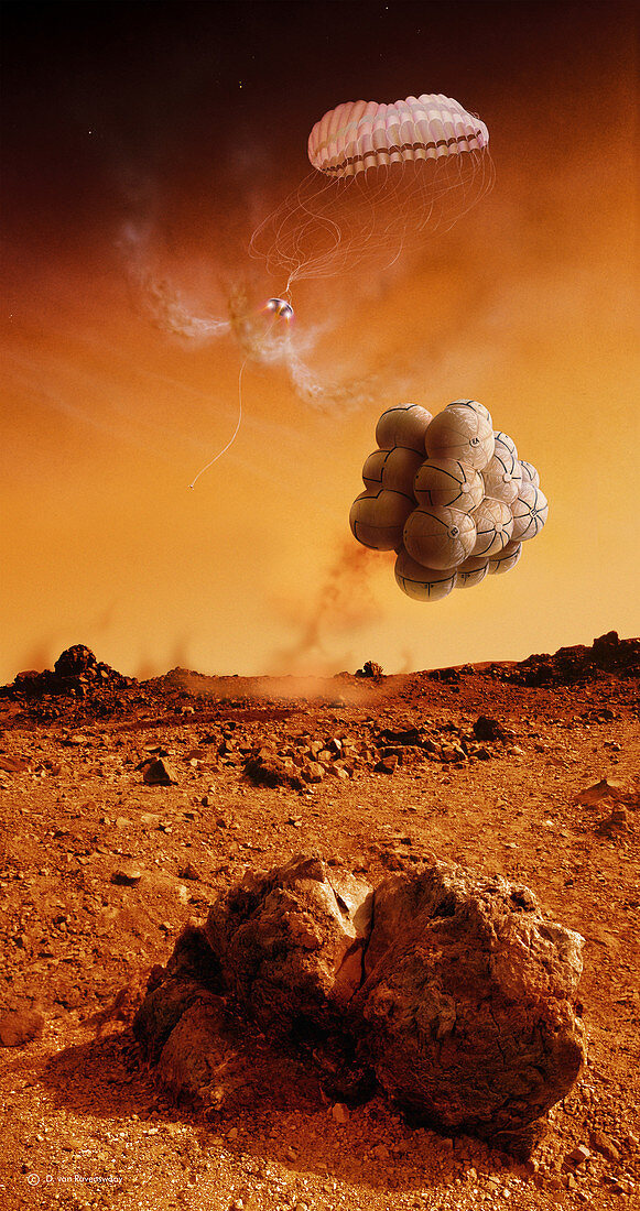 Mars Exploration Rover landing