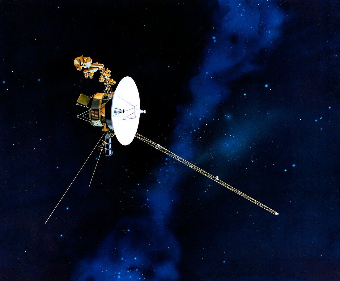 Voyager spacecraft,artwork