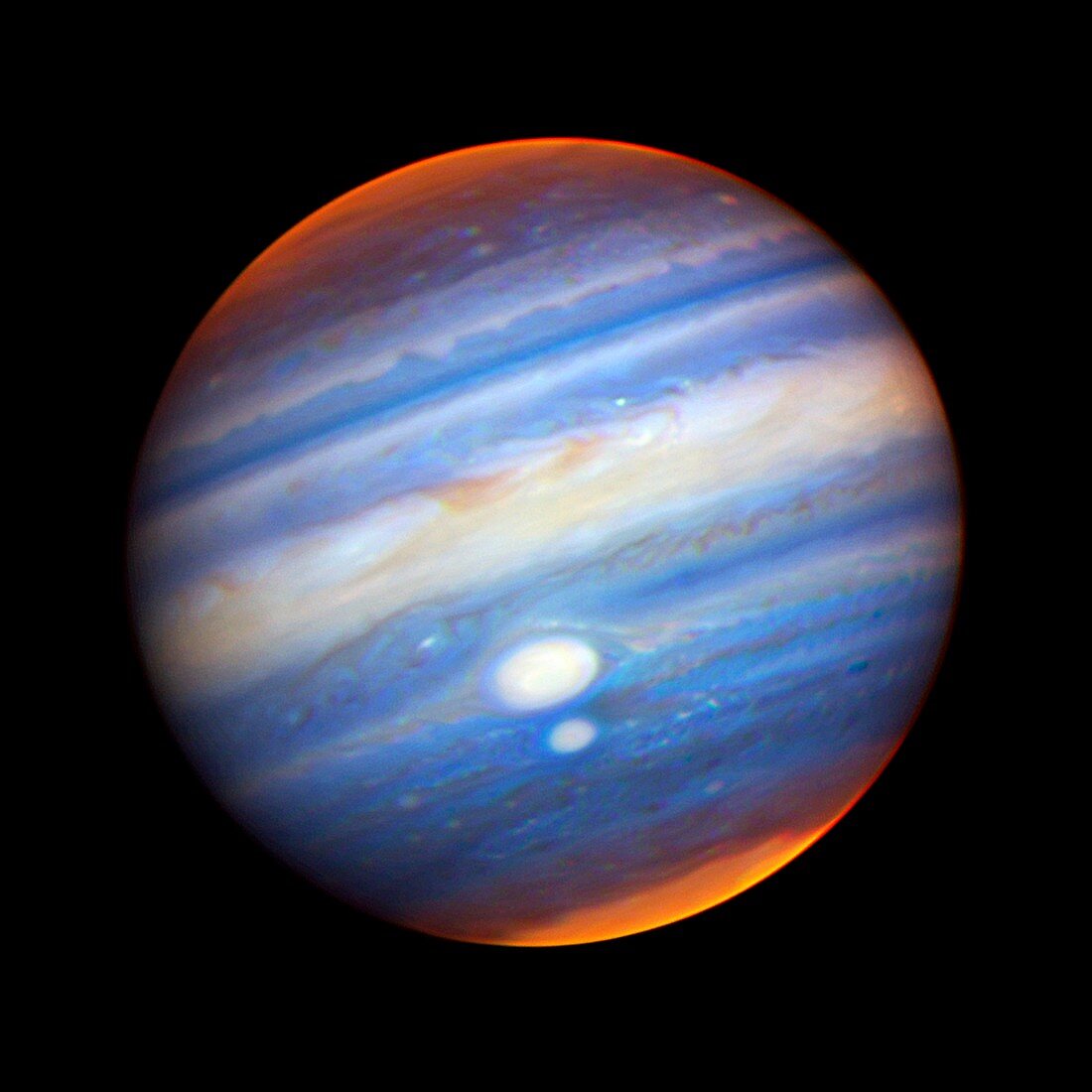 Jupiter,infrared Gemini North image