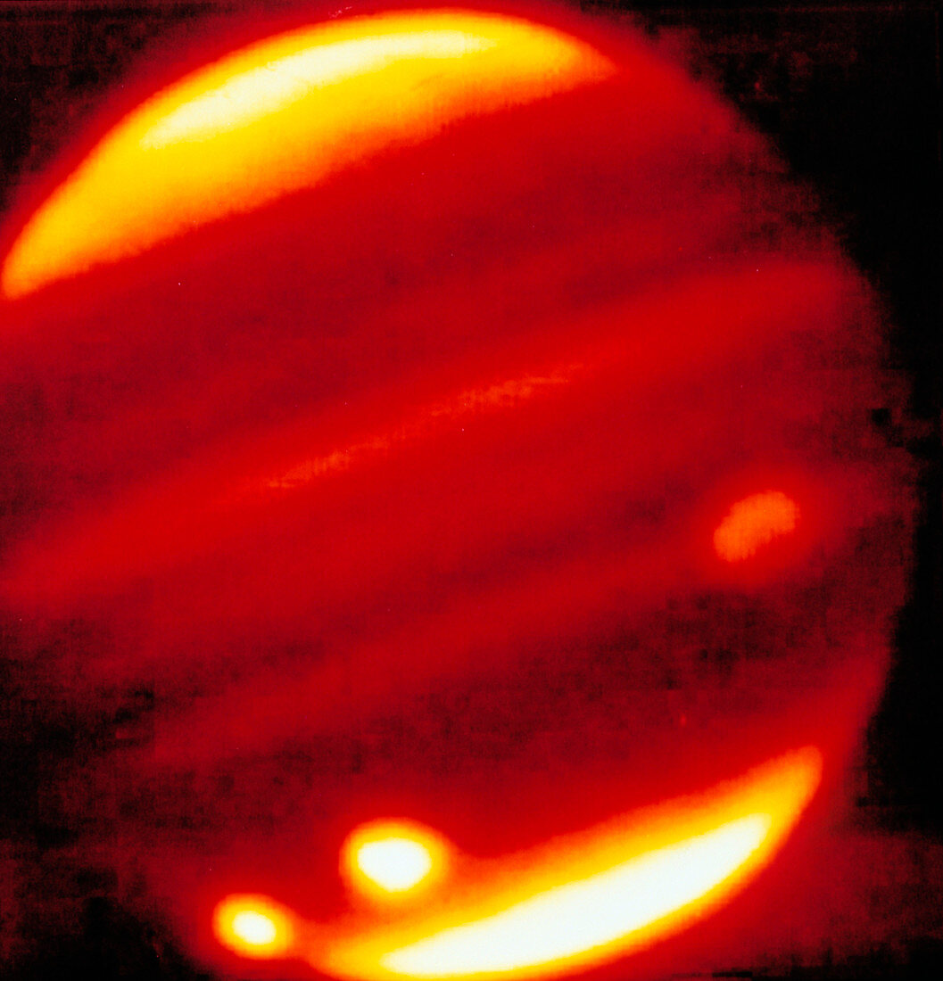 The impact of Shoemaker-Levy with Jupiter