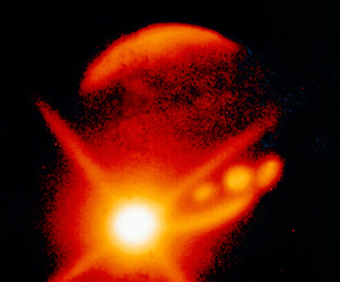 Comet Shoemaker-Levy 9/Jupiter collision