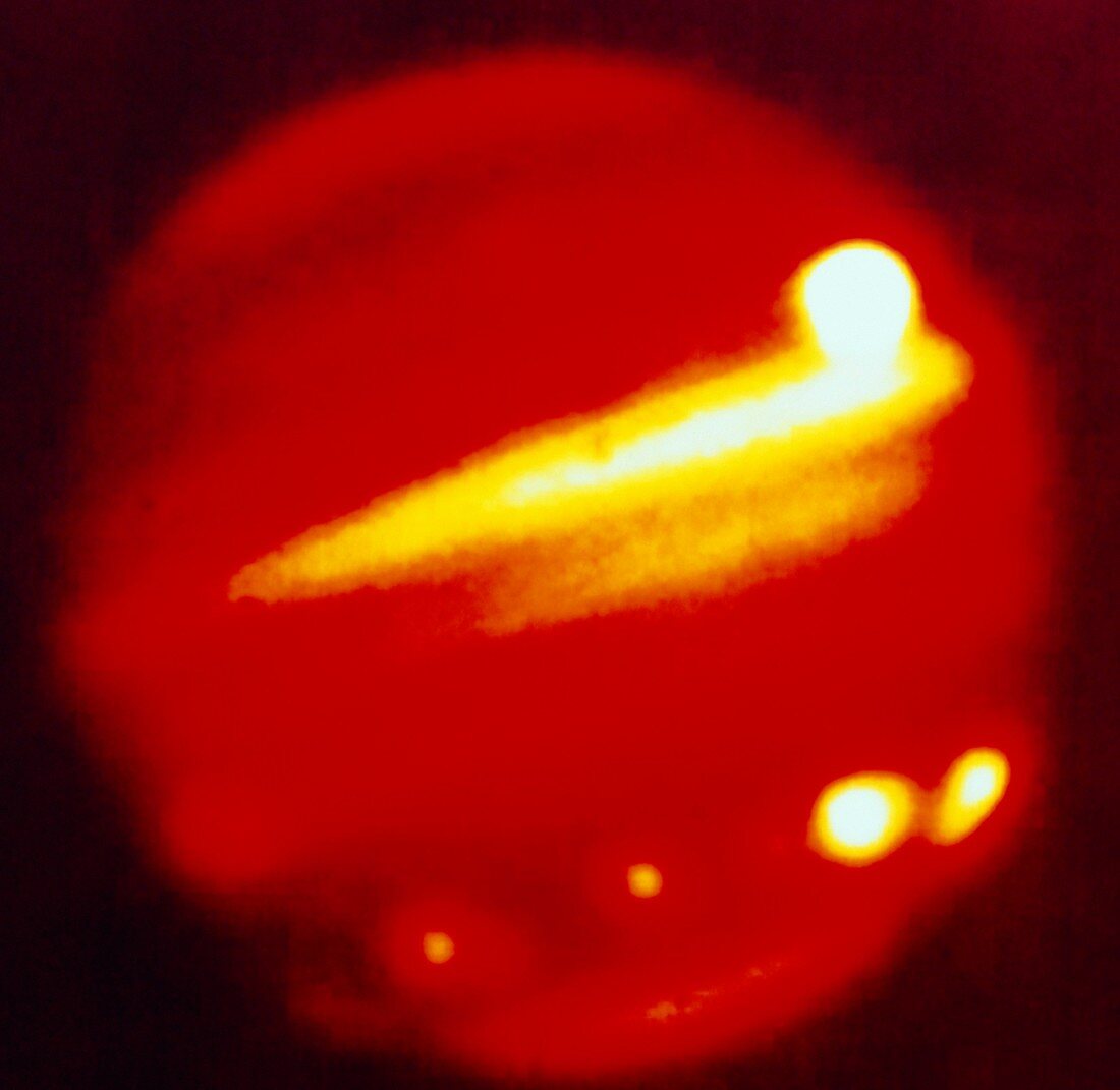 Comet Shoemaker-Levy/Jupiter collision,Q/R