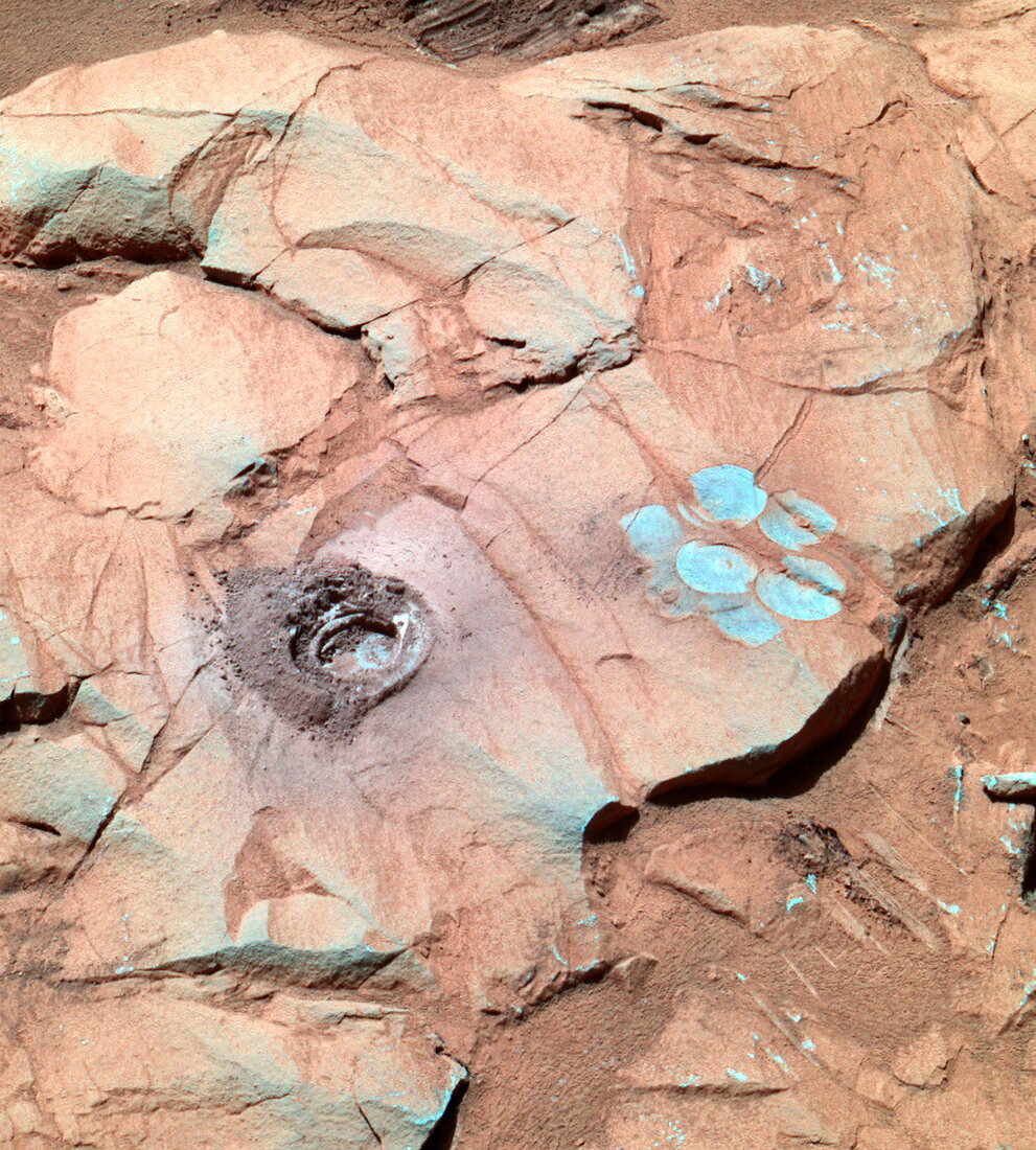 Clovis rock,Mars
