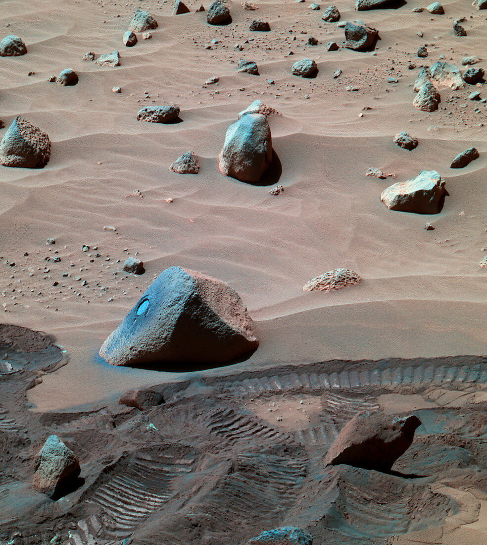 Wishstone rock,Mars