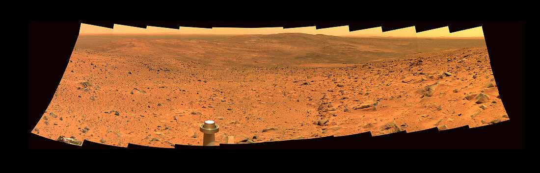 Spirit panorama of Mars