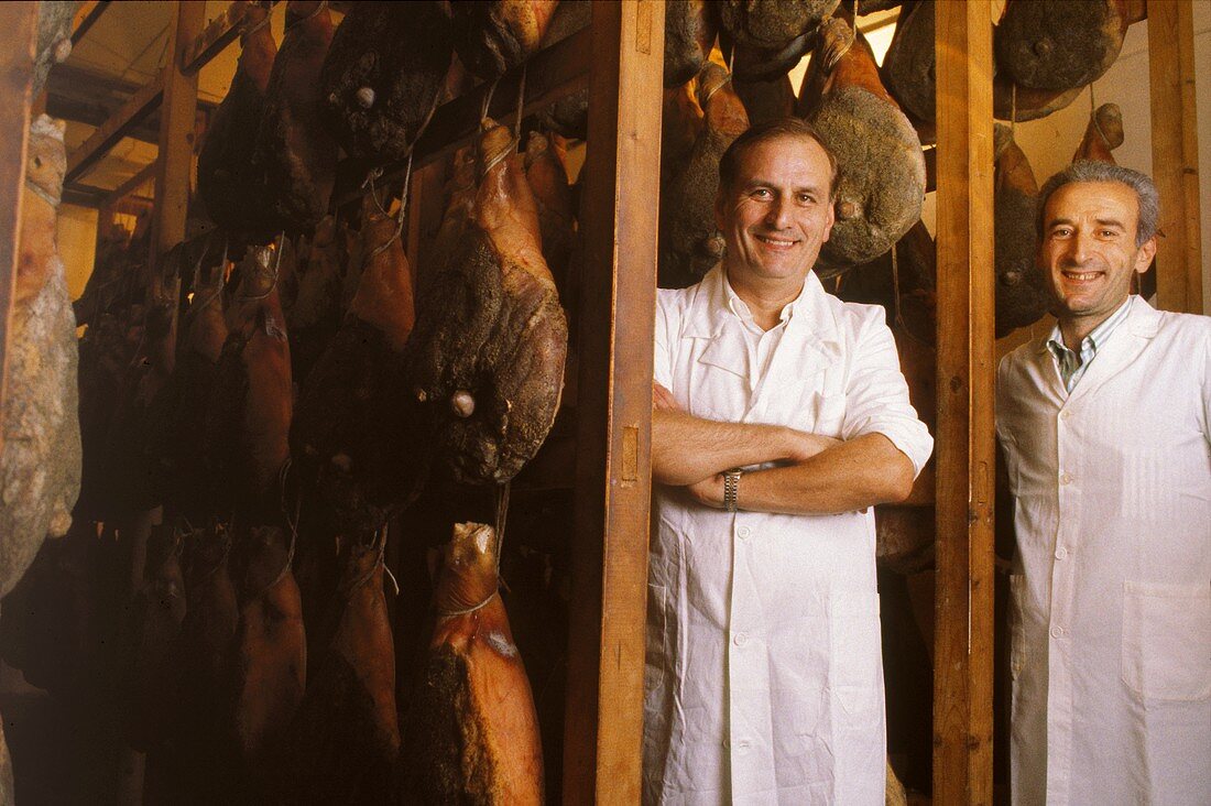 Two Butchers in a Meat Market