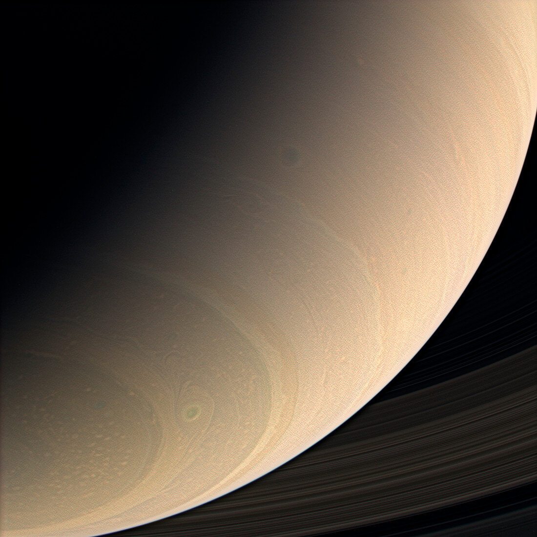 Saturn,Cassini image