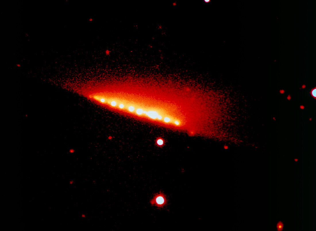 Optical image of comet Shoemaker-Levy 9,SN 1993e