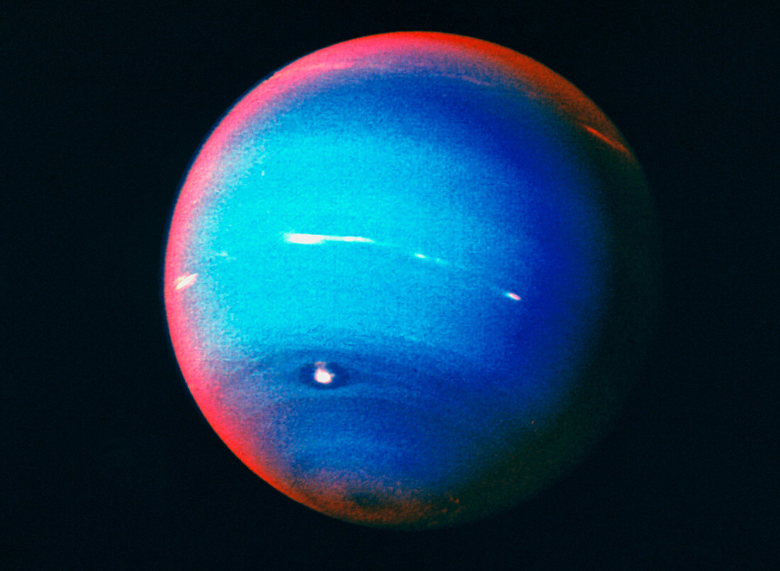 Voyager 2 image of the planet Neptune