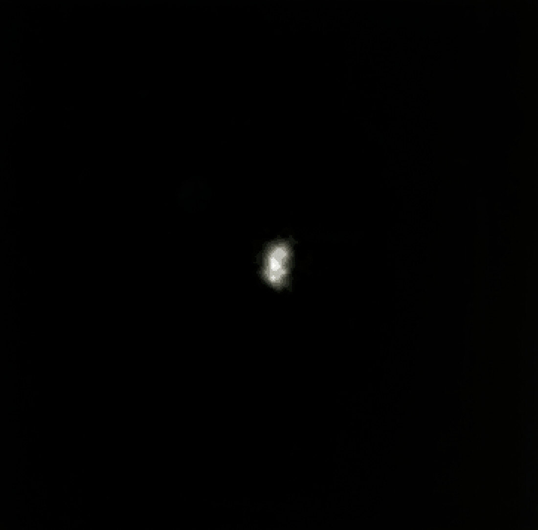 Voyager image of Nereid,moon of Neptune