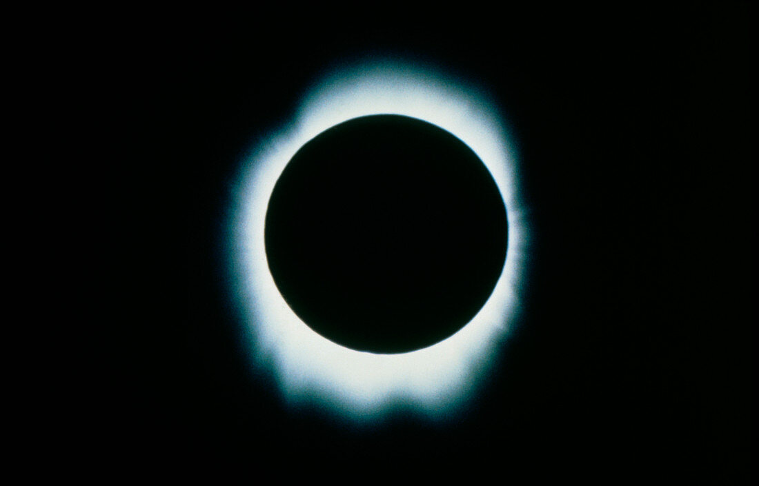Sun during the total eclipse of 30-6-73