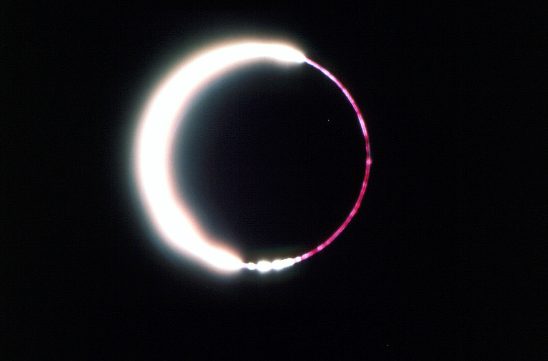 Annular solar eclipse,May 1984
