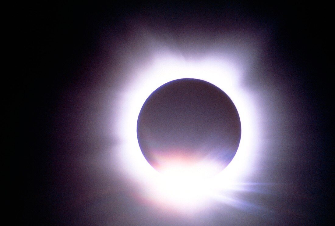 Total solar eclipse of March 7 1970