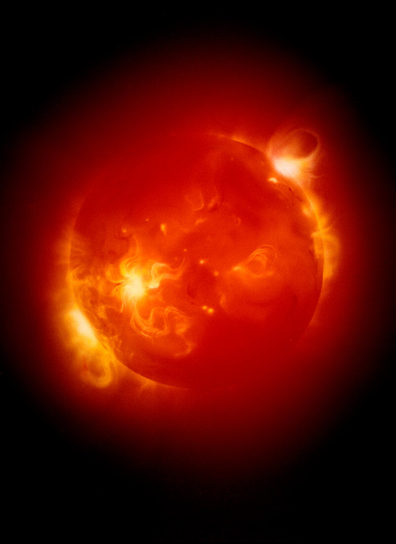 X-ray image of Sun