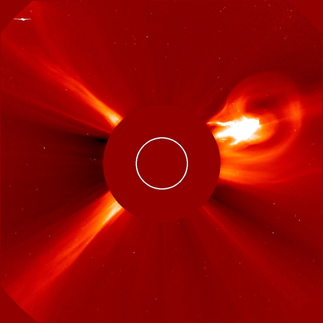 Powerful (X17) solar flare,07/09/2005