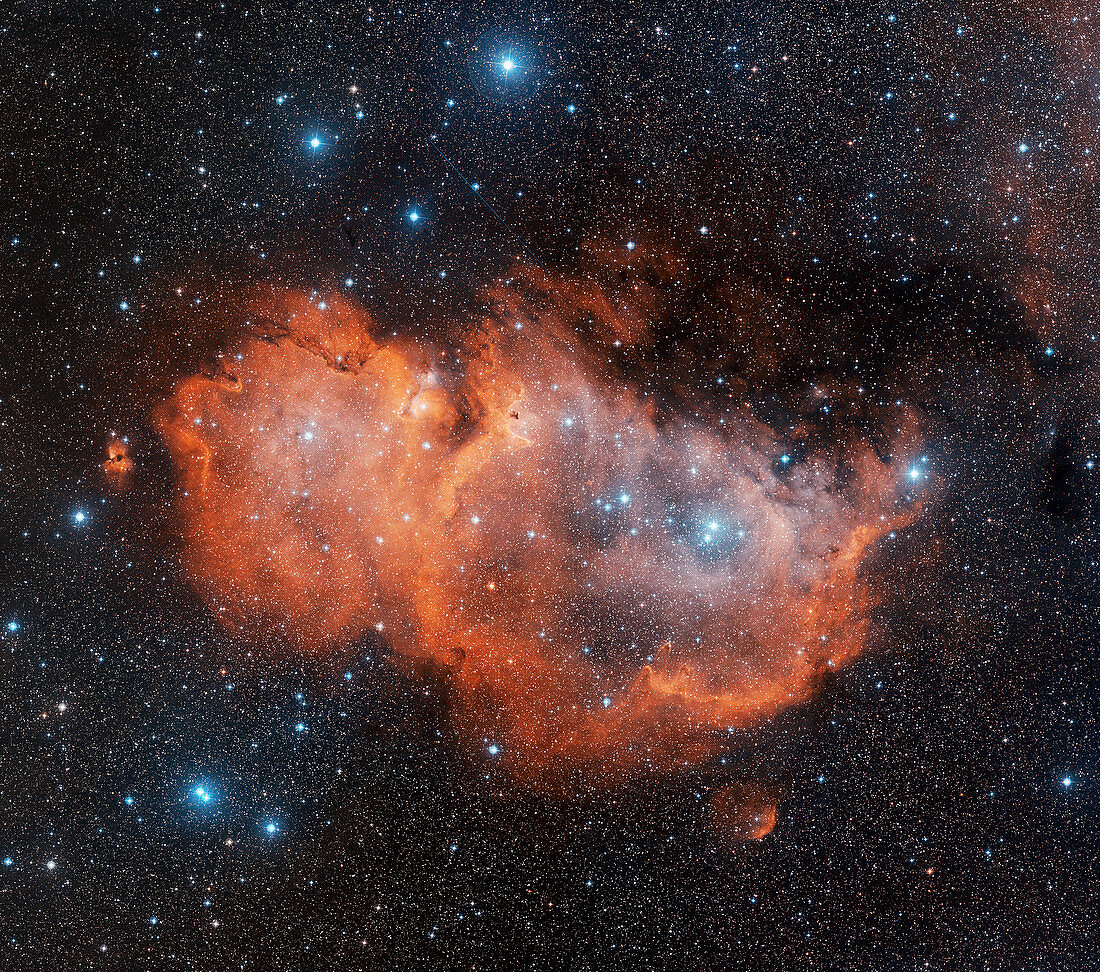 Emission nebula IC 1848