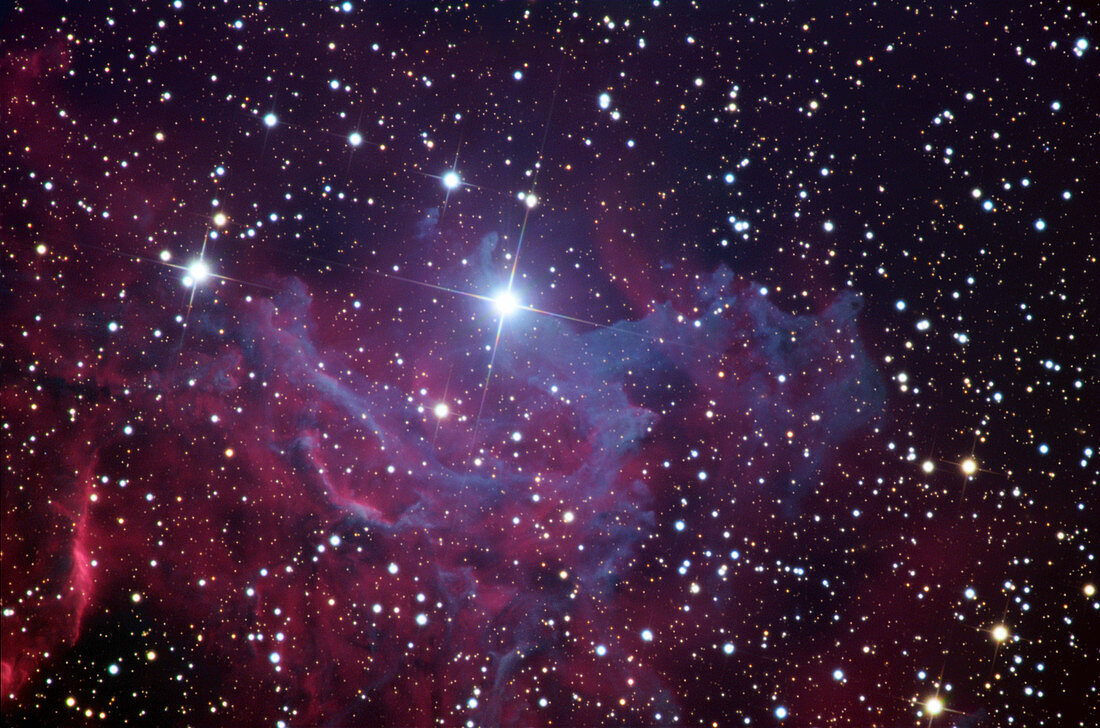Flaming Star nebula (IC 405)