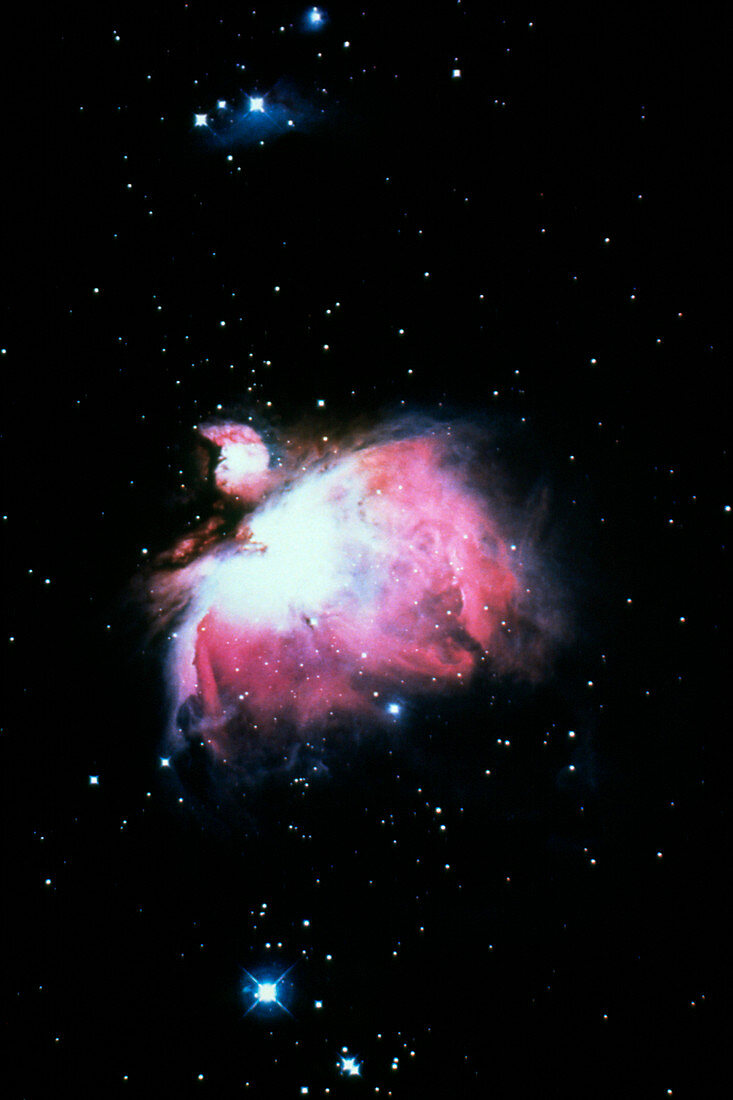 Optical photograph of the Orion Nebula