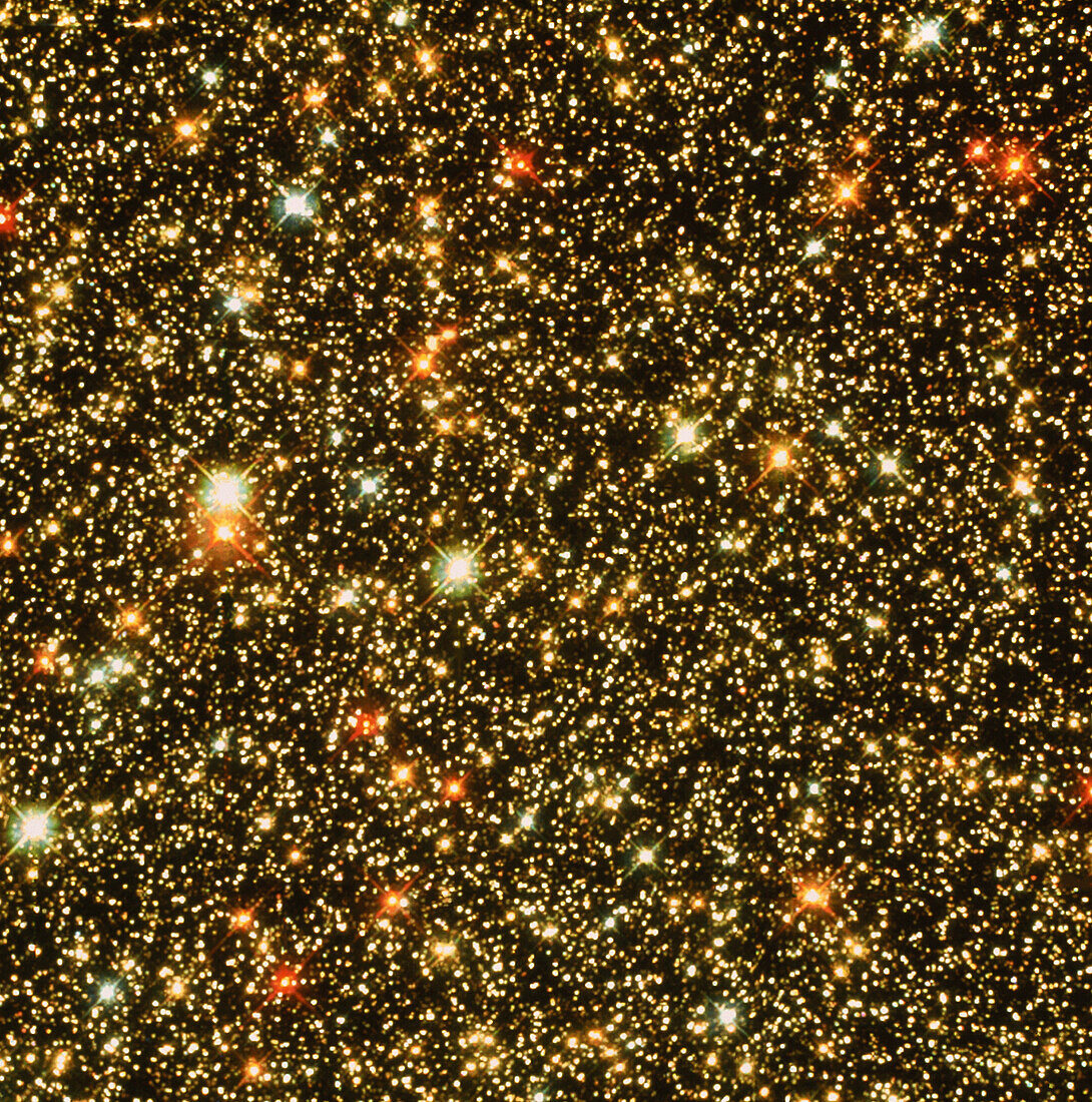 Stars towards the galaxy centre