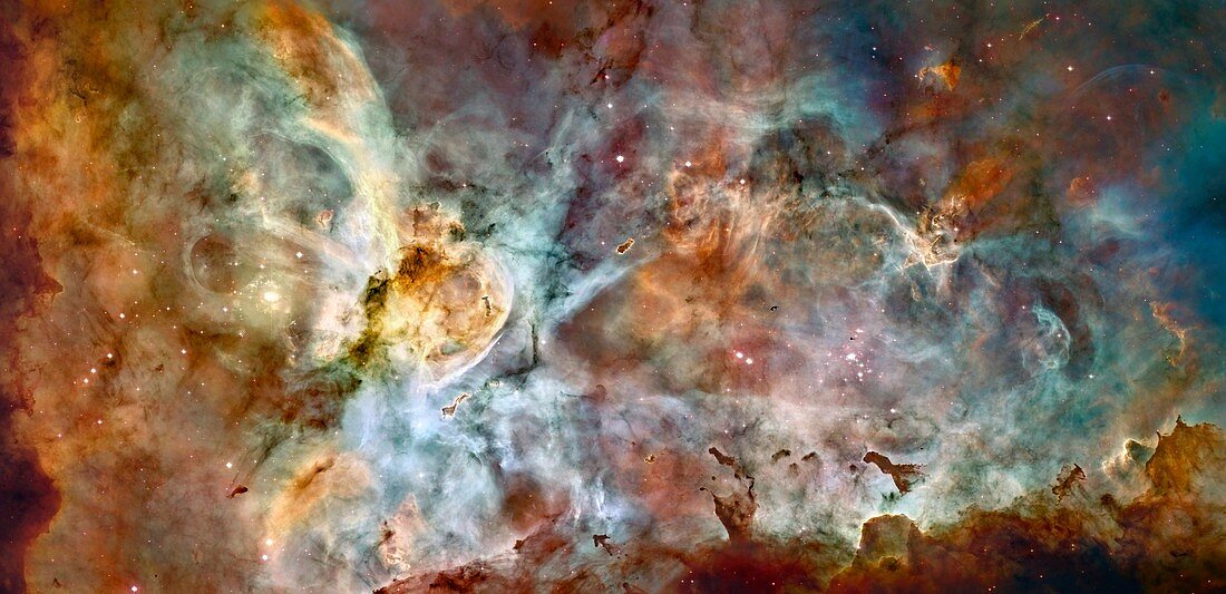 Eta Carinae Nebula,HST image