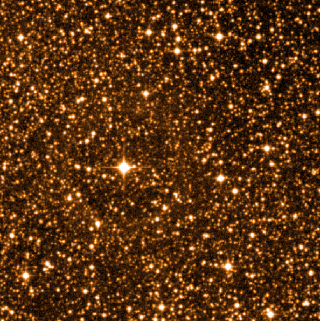 Red dwarf,infrared image