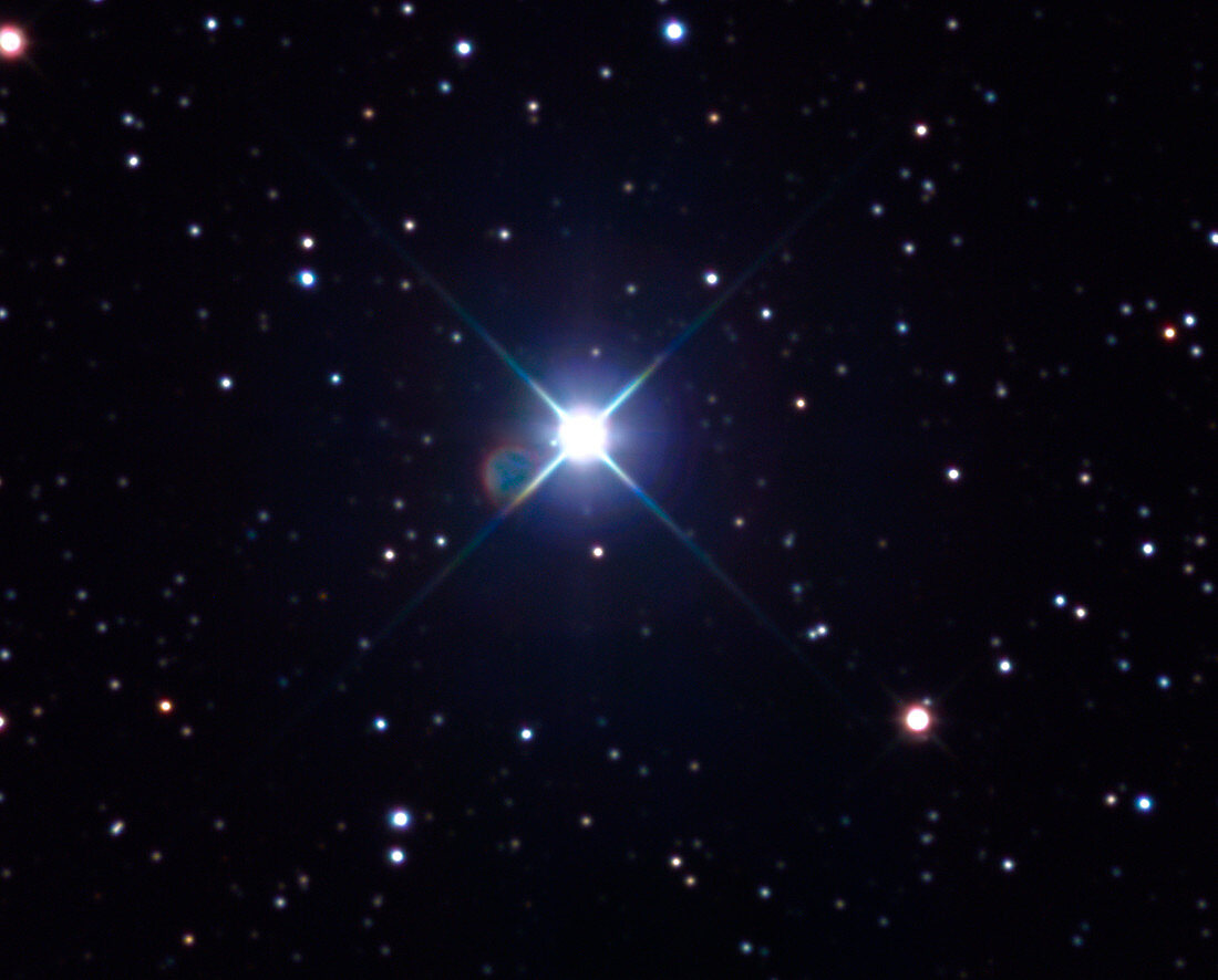 Abell 12 planetary nebula,optical image