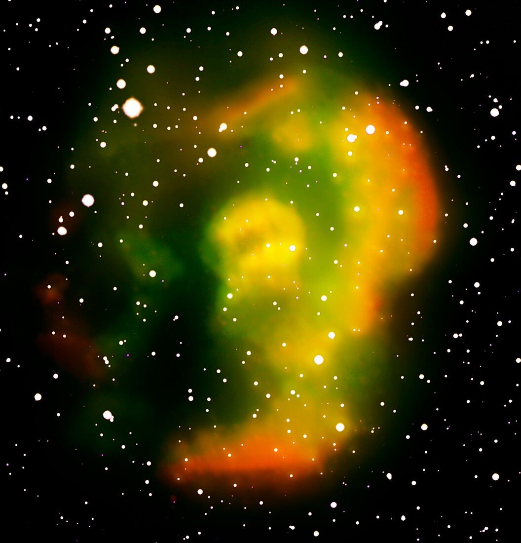 IP1 planetary nebula,infrared image
